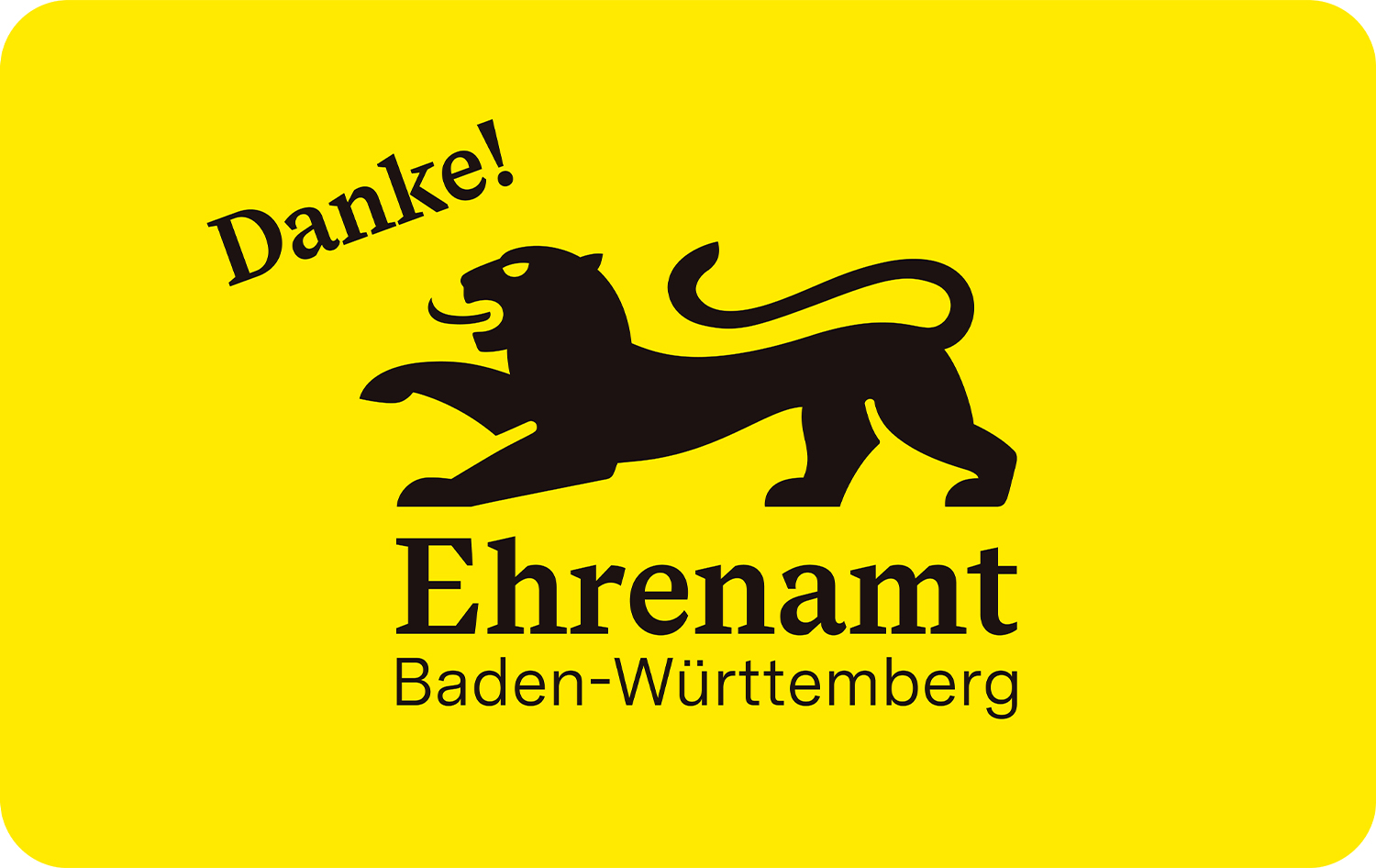 Ehrenamtskarte Baden-Württemberg